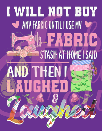 I Will Not Buy Fabric 1 Magnet