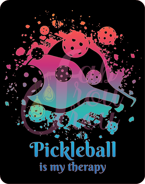 Pickleball Is My Therapy Magnet